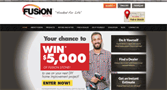 Desktop Screenshot of fusionstone.ca