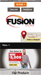 Mobile Screenshot of fusionstone.ca
